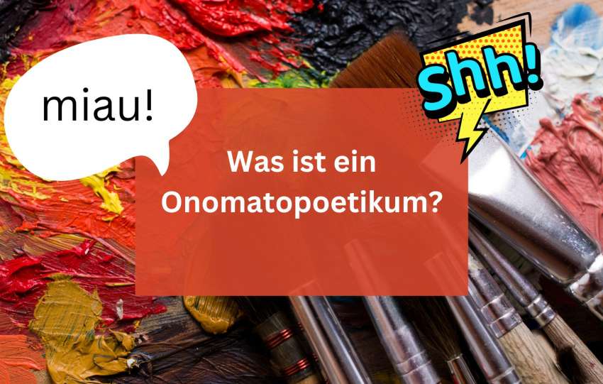 Was ist ein Onomatopoetikum?