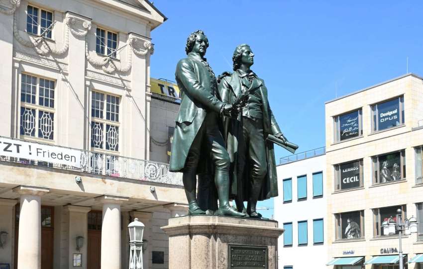 Weimar Sehenswürdigkeiten – die Top 16 und Stadtrundgang (mit Karte)
