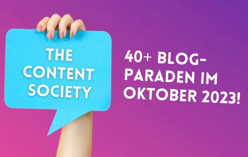 Die Blogparaden-Parade: 40+ großartige Blogparaden im Herbst 2023!