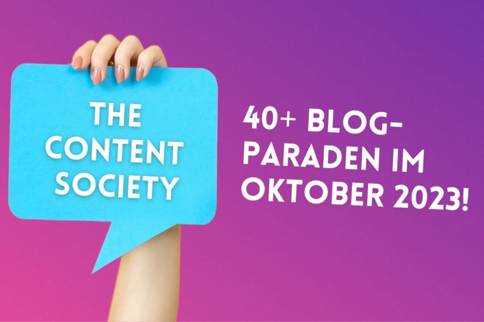Die Blogparaden-Parade: 40+ großartige Blogparaden im Herbst 2023!